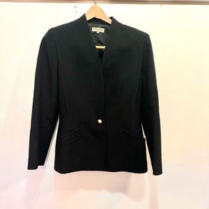 Liliane burty dress jacket black blazer France Paris size 38
